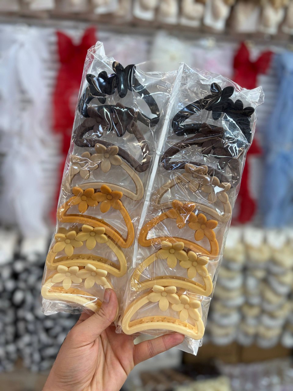 کلیپس دو گل شمعی نشکن ( عمده)